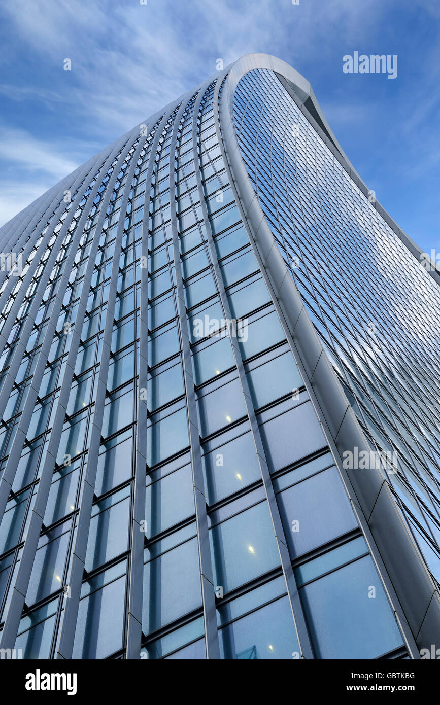 Walkie Talkie Gebäude, 20 Fenchurch Street, London, UK. Stockfoto