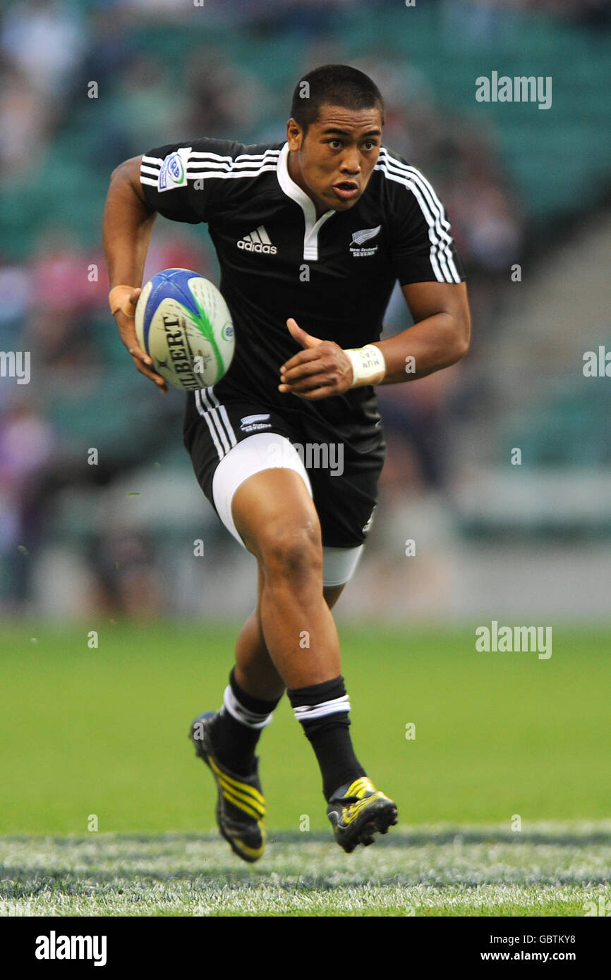 Rugby Union - Emirates Sevens - IRB World Series 2009 - Twickenham. Julian Savea, Neuseeland Stockfoto