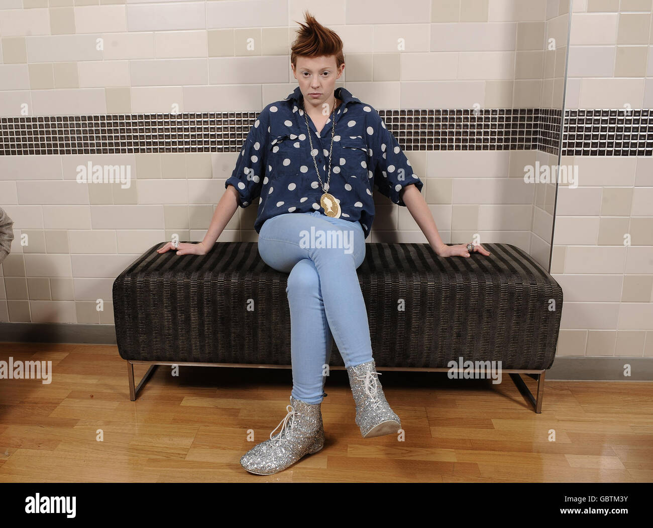 La Roux Portraits - London Stockfoto