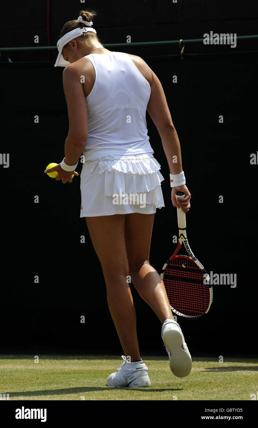 Tennis - Wimbledon Championships 2009 - Tag 7 - der All England Lawn-Tennis and Croquet Club Stockfoto