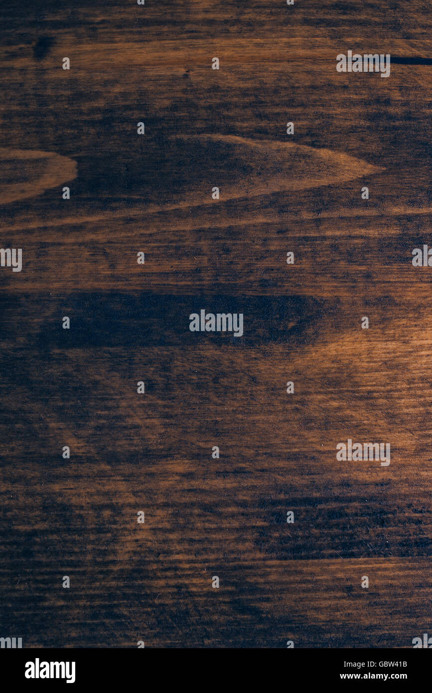 Braun Kiefer Plank Textur, Holzbrett lackiert Stockfoto