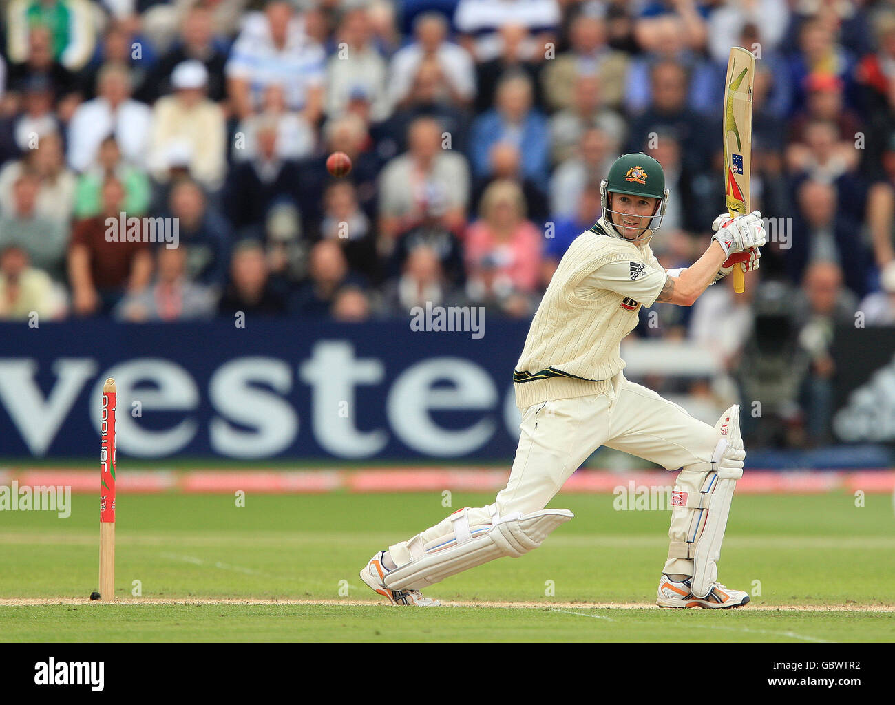 Cricket - Asche-2009 - Npower erste Test - England V Australien - Tag 3 - Sophia Gärten Stockfoto