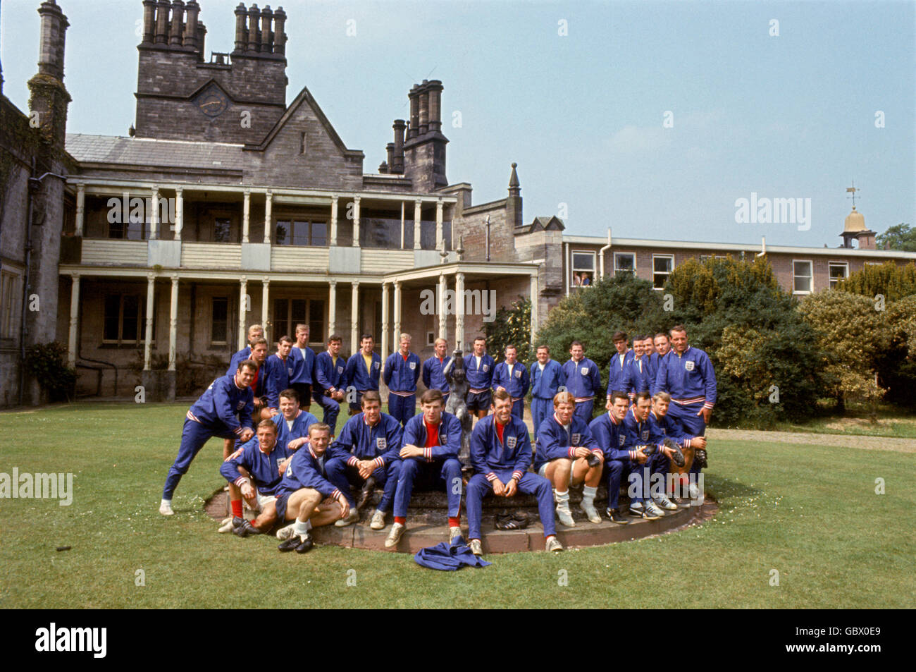 Fußball - Welt Cup England 66 - England möglichen Ausbildung - Lilleshall Stockfoto