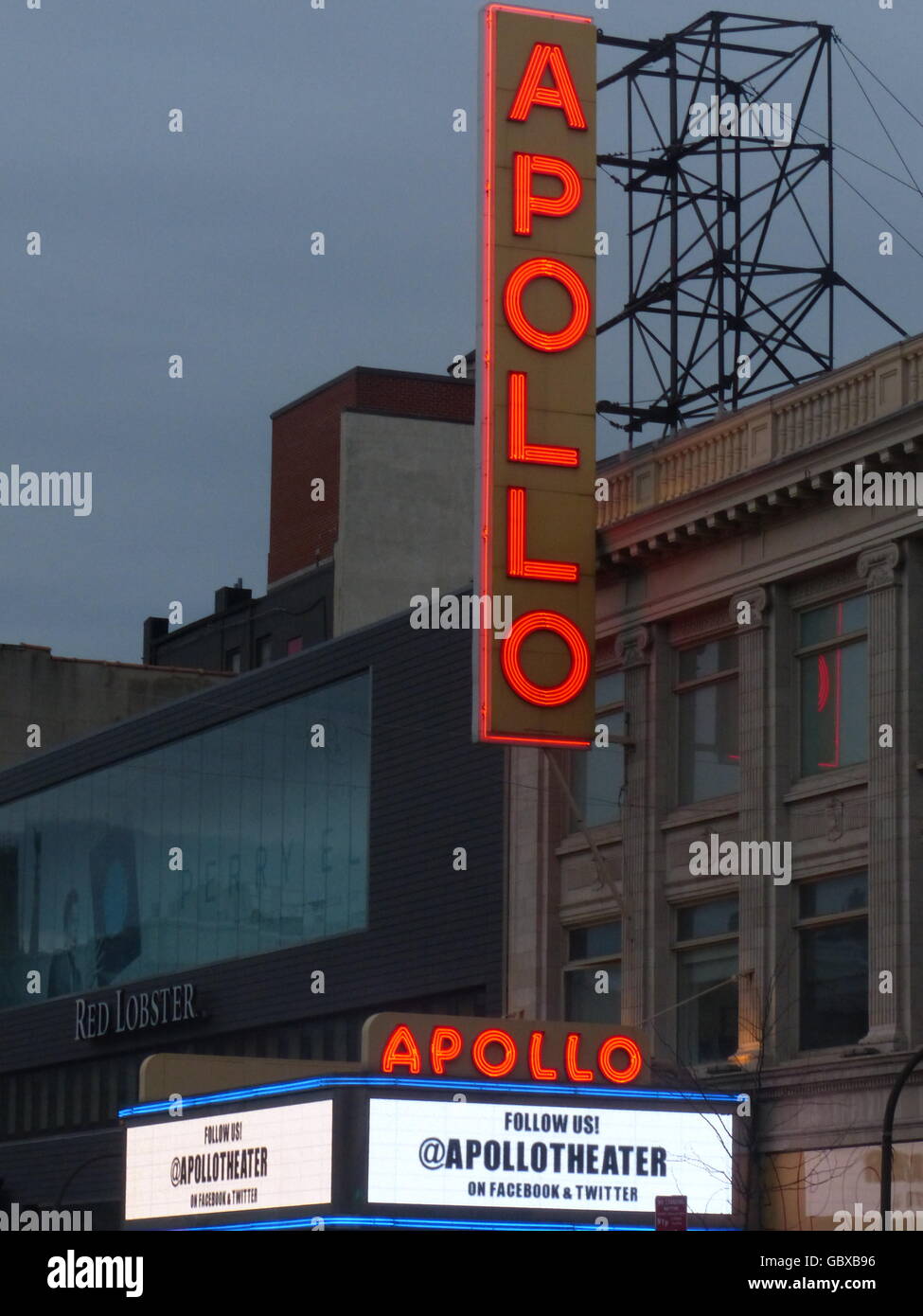 Apollo Theater in Harlem, New York Stockfoto