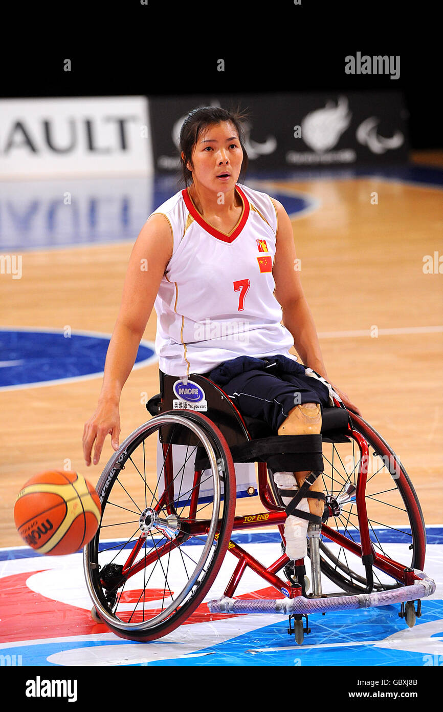 Paralympics - BT Paralympic World Cup 2009 - Manchester. Yongqing Fu, China Stockfoto