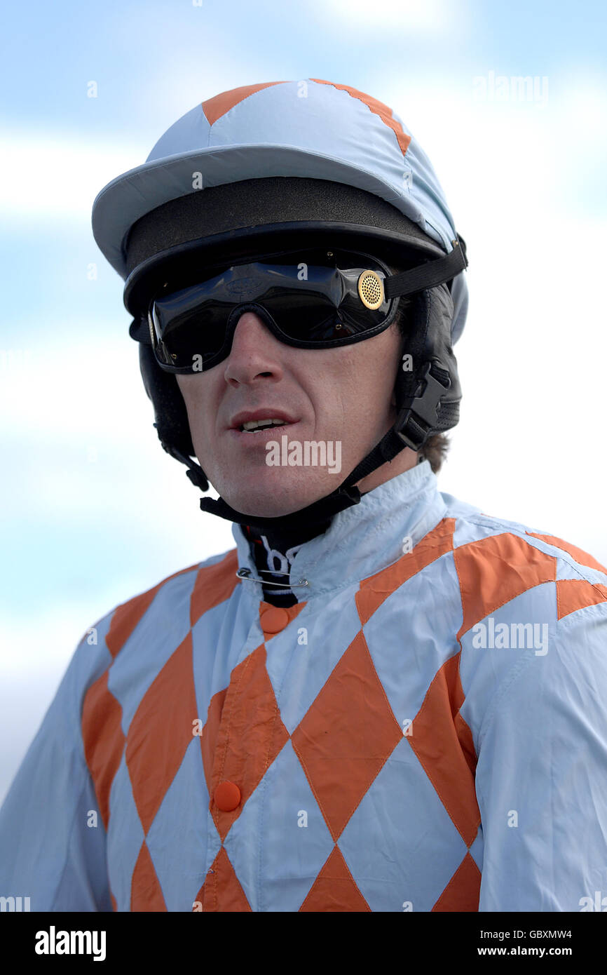 Pferderennen, Southwell Races. A. P. McCoy, Jockey Stockfoto