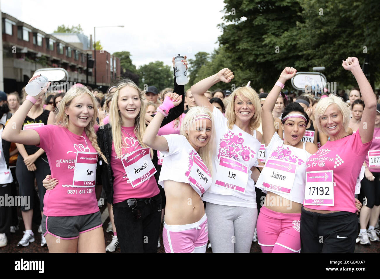 Cancer Research UK Race For Life - London Stockfoto