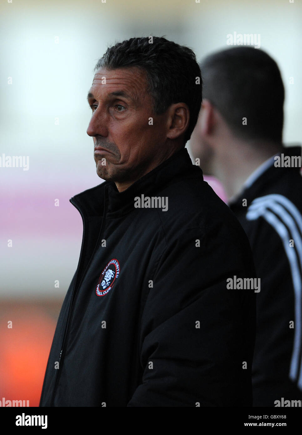 Fußball - Pre Season freundlich - Kidderminster Harriers V Hereford United - Aggborough Stadion Stockfoto