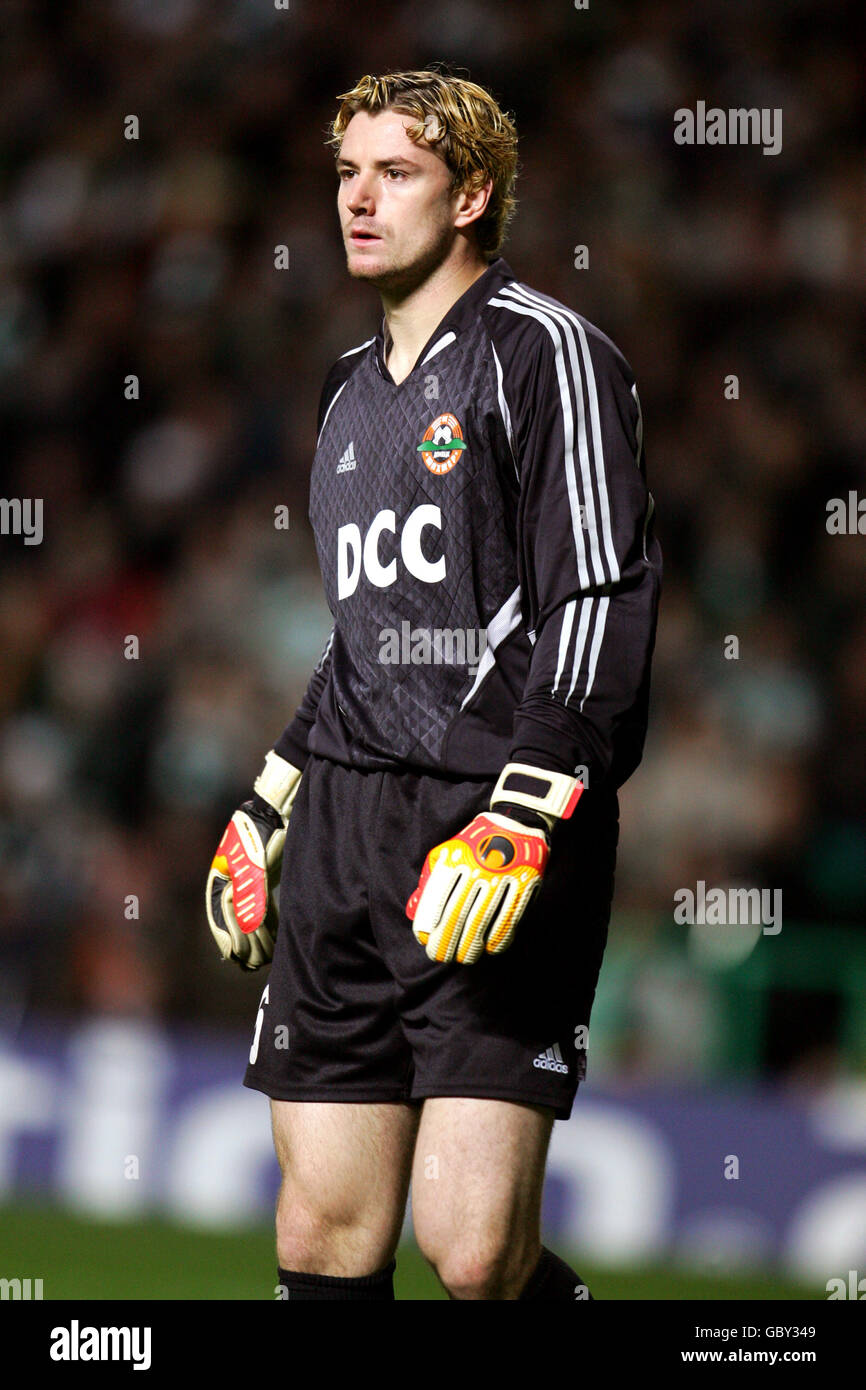 Fußball - UEFA Champions League - Gruppe F - Celtic gegen Shakhtar Donetsk. Jan Lastuwka, Schachtar Donezker Torwart Stockfoto