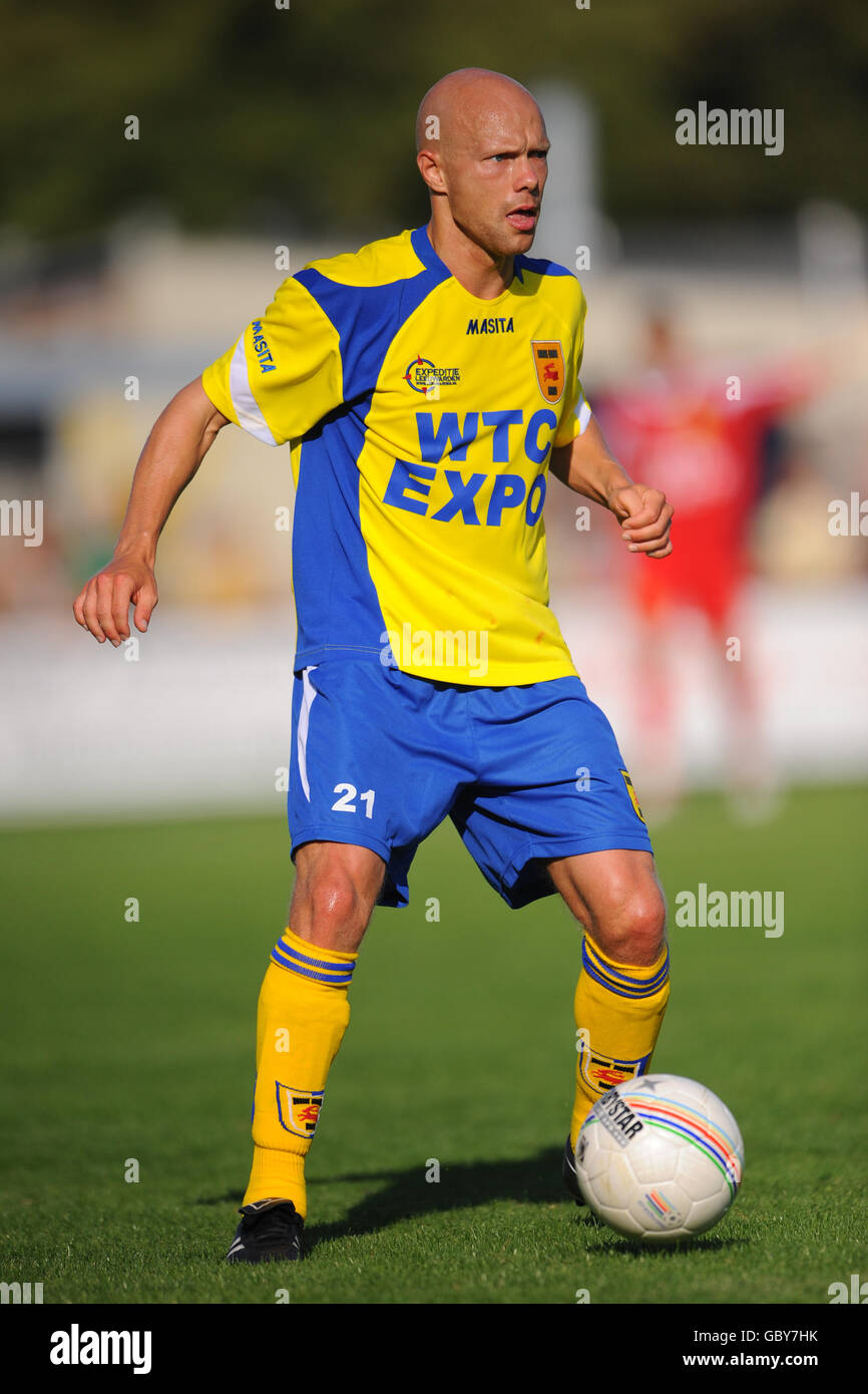 Fußball - Den Helder Maritiem Turnier - Willem II / SC Cambuur - De Streepjesberg. Dennis van der Ree, Cambuur Leeuwarden Stockfoto