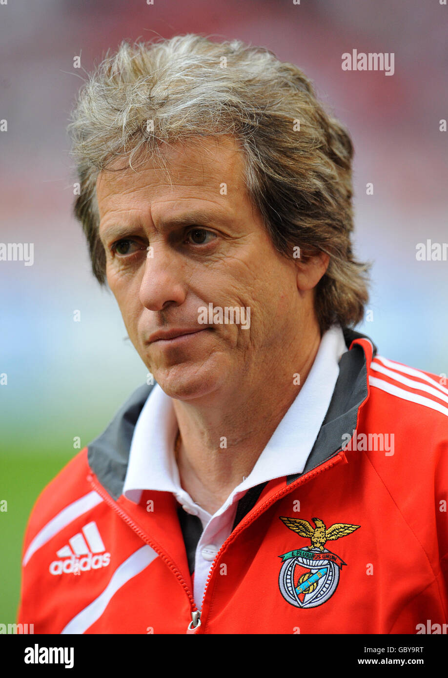 Fußball - Amsterdam Turnier - Sunderland V Atletico Madrid - Amsterdam Arena. Benfica-Coach Jorge Jesus Stockfoto