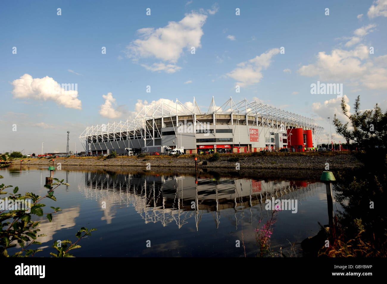 Fußball - Coca-Cola Football League Championship - Middlesbrough V Sheffield United - Riverside Stadium Stockfoto