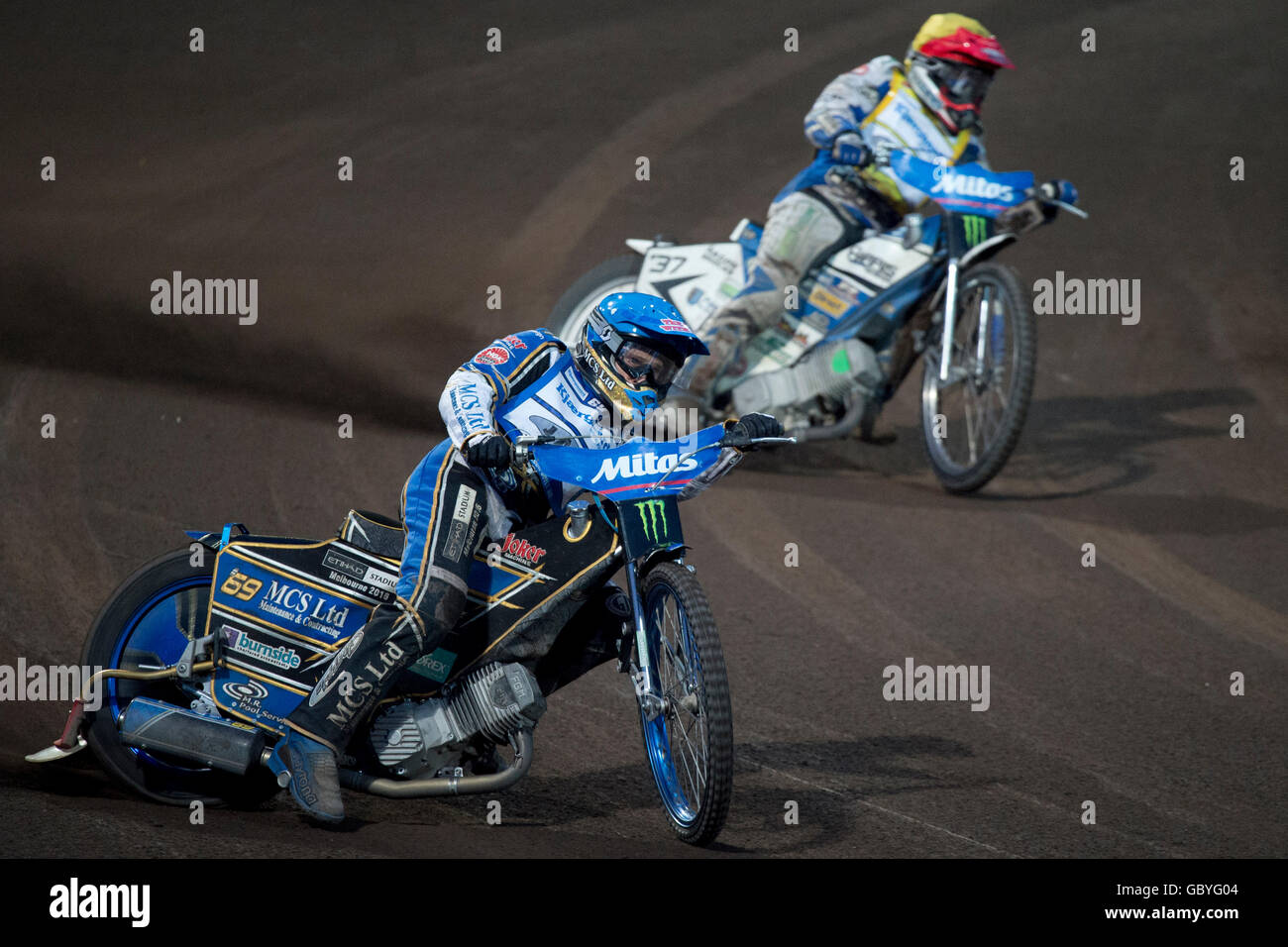 Jason Doyle, Chris Harris Stockfoto