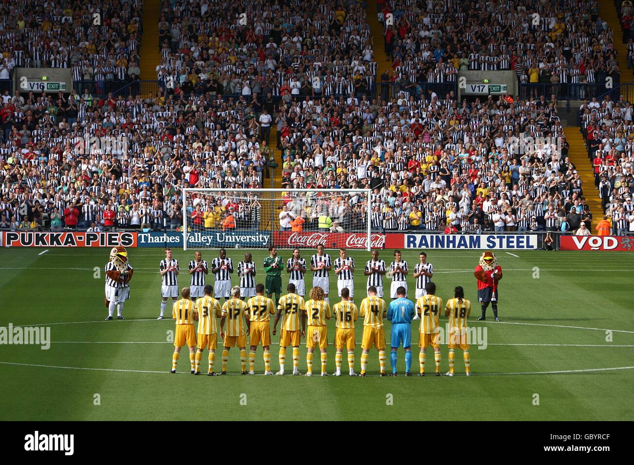 Fußball - Coca-Cola Football League Championship - West Bromwich Albion gegen Newcastle United – The Hawthorns Stockfoto