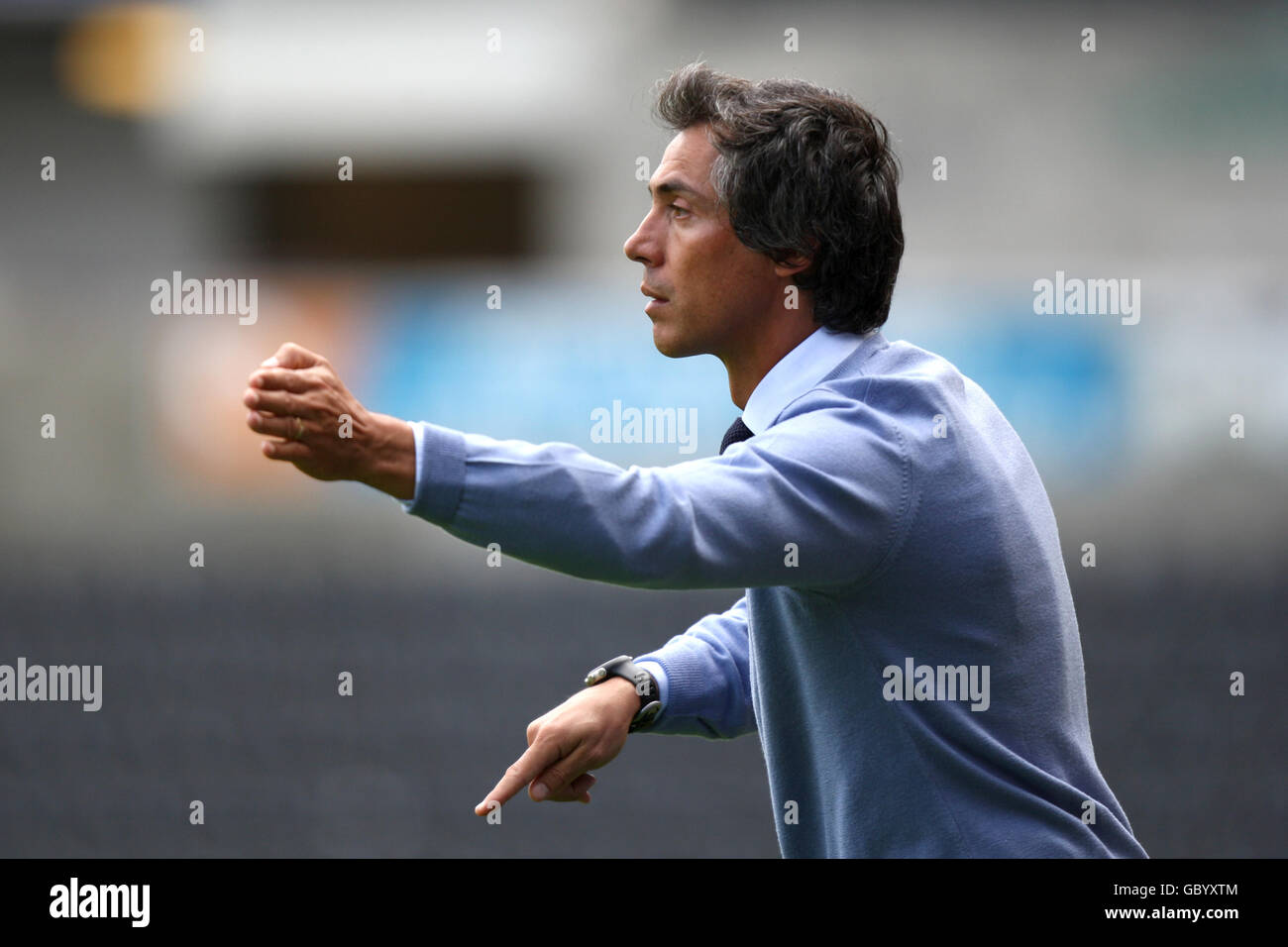 Fußball - Vorsaison freundlich - Swansea City V FC Twente - The Liberty Stadium Stockfoto