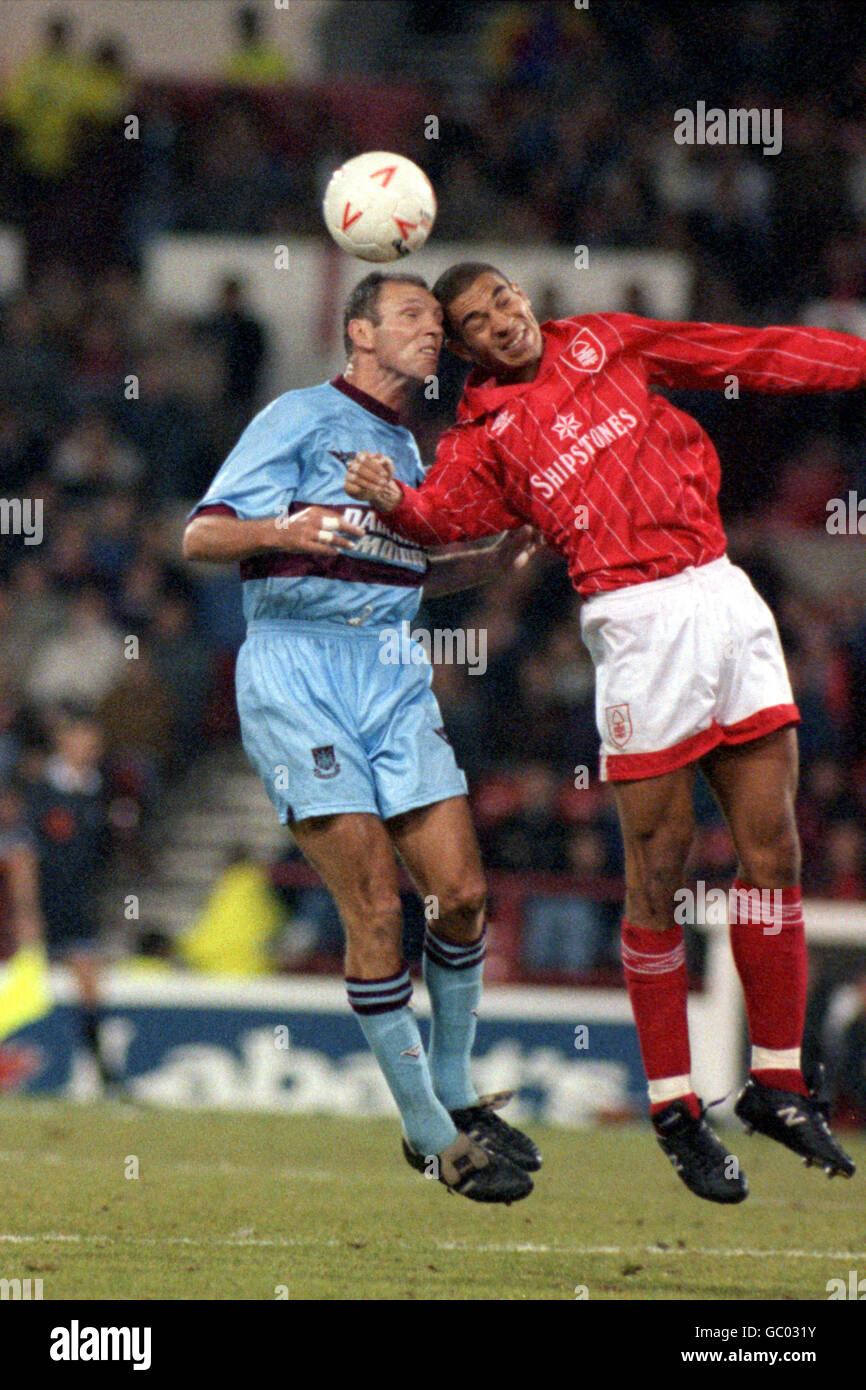 Fußball - Nottingham Forest V West Ham United Stockfoto