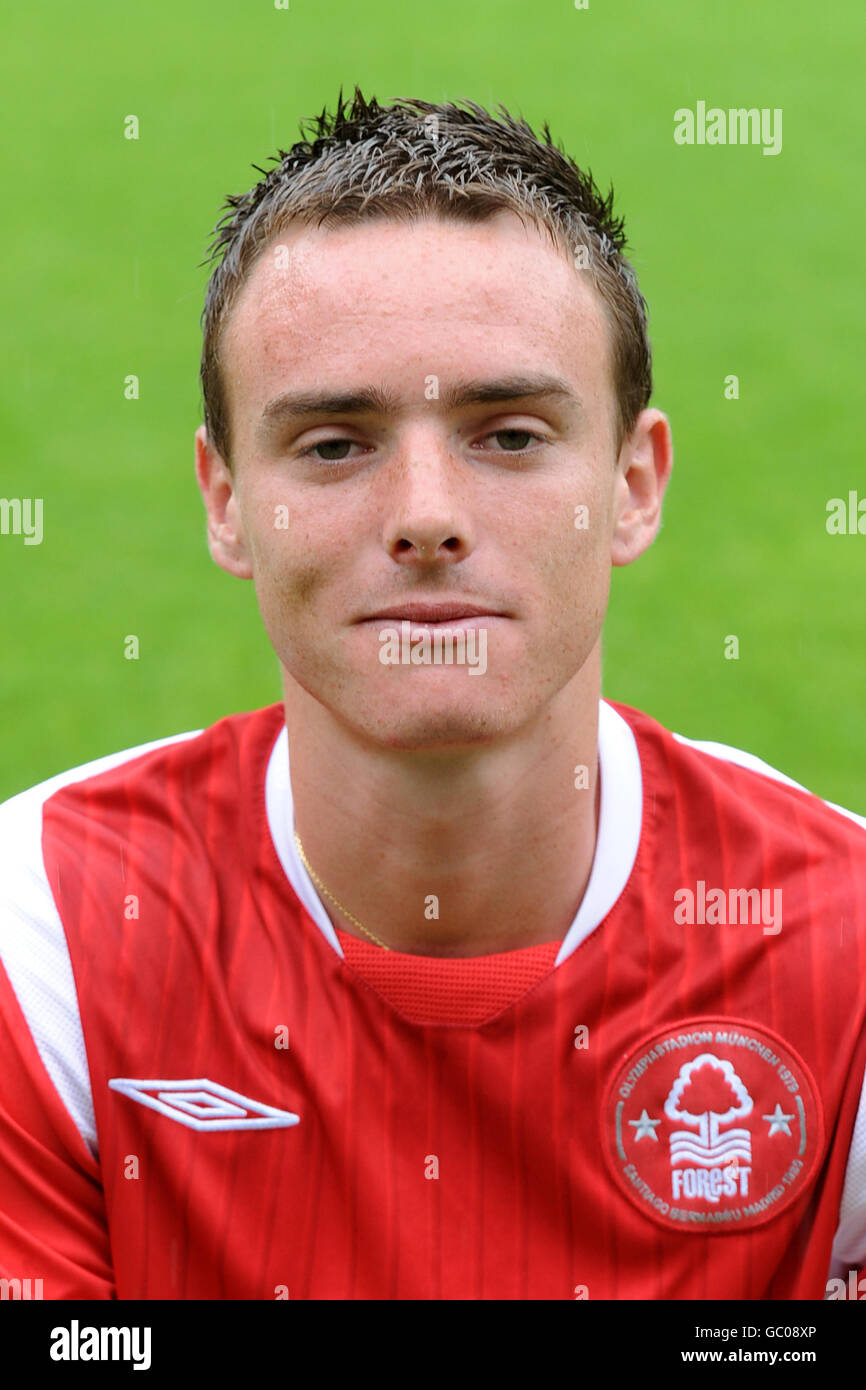 Fußball - Coca-Cola Football League Championship - Nottingham Forest Photocall 2009/10 - City Ground Stockfoto