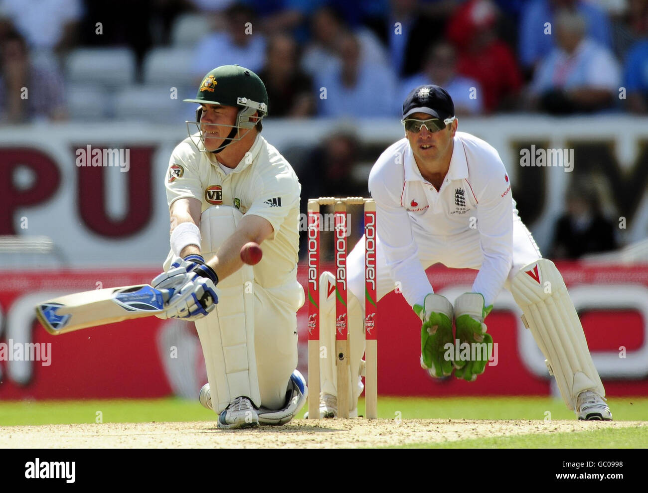 Cricket - Asche-2009 - Npower vierte Test - Tag 2 - England V Australien - Headingley Stockfoto