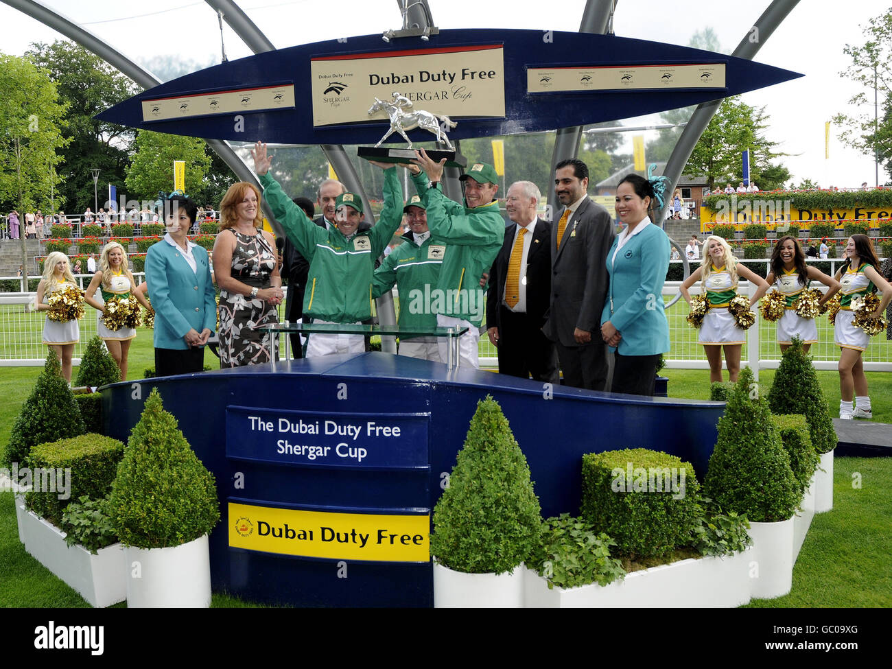 Horse Racing - den Dubai Duty Free Shergar Cup Tag - Ascot Racecourse Stockfoto