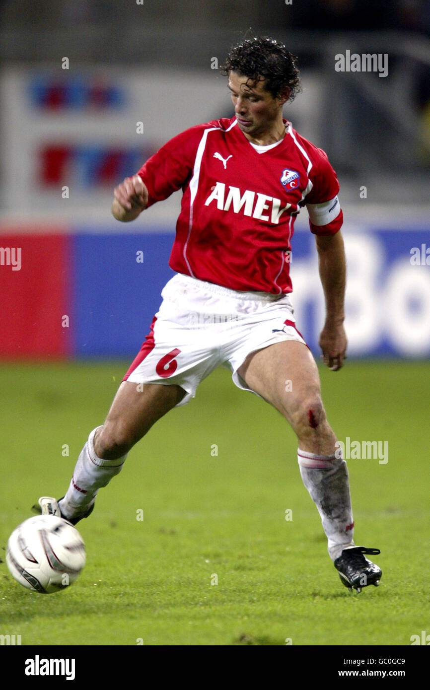 Fußball - UEFA-Cup - Gruppe A - FC Utrecht / Dnipro Dnipropetrovsk. Jean-Paul de Jong, FC Utrecht Stockfoto