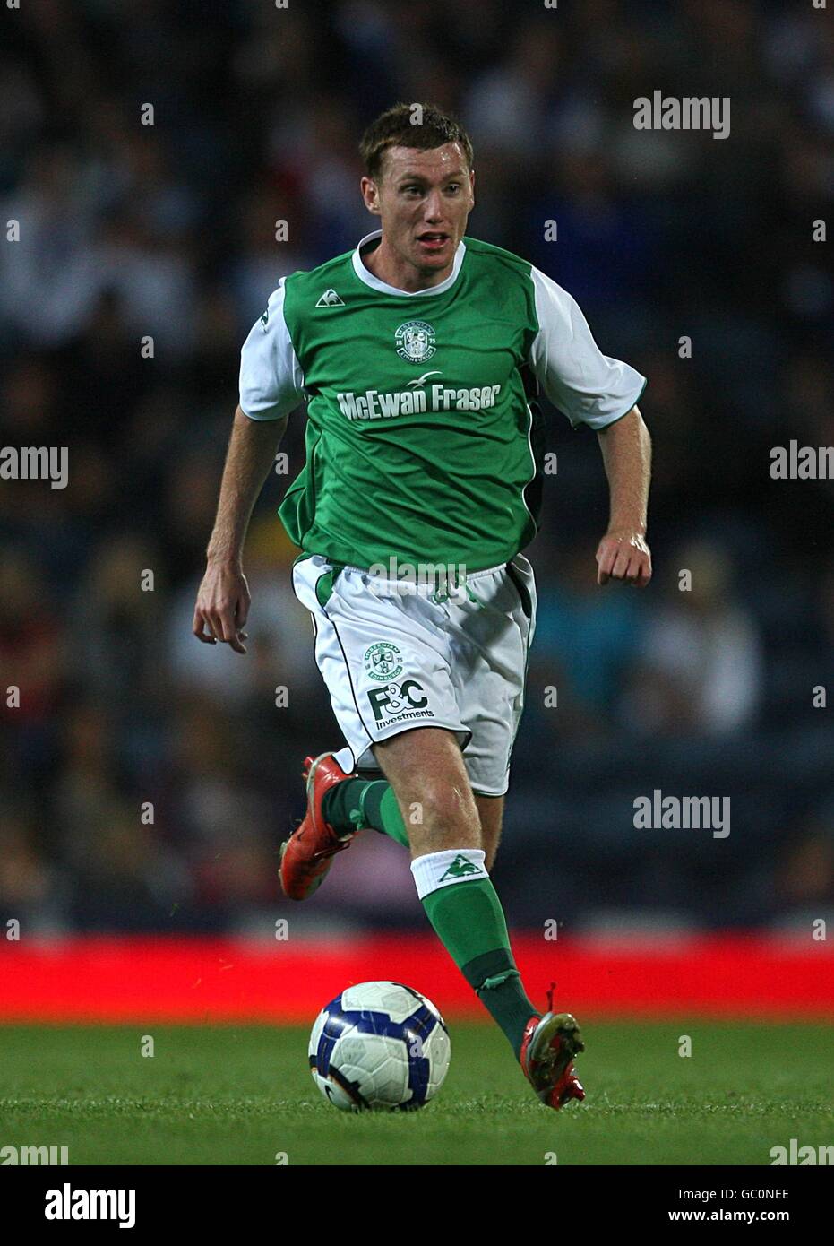 Fußball - Pre Season freundlich - Blackburn Rovers V Hibernian - Ewood Park Stockfoto