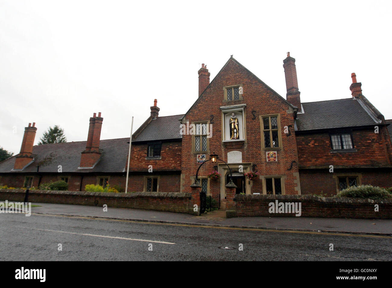 Kampagne „Krankenhaus Jesu“. Eine allgemeine Ansicht des Jesus Hospitals in Bray, Berkshire. Stockfoto