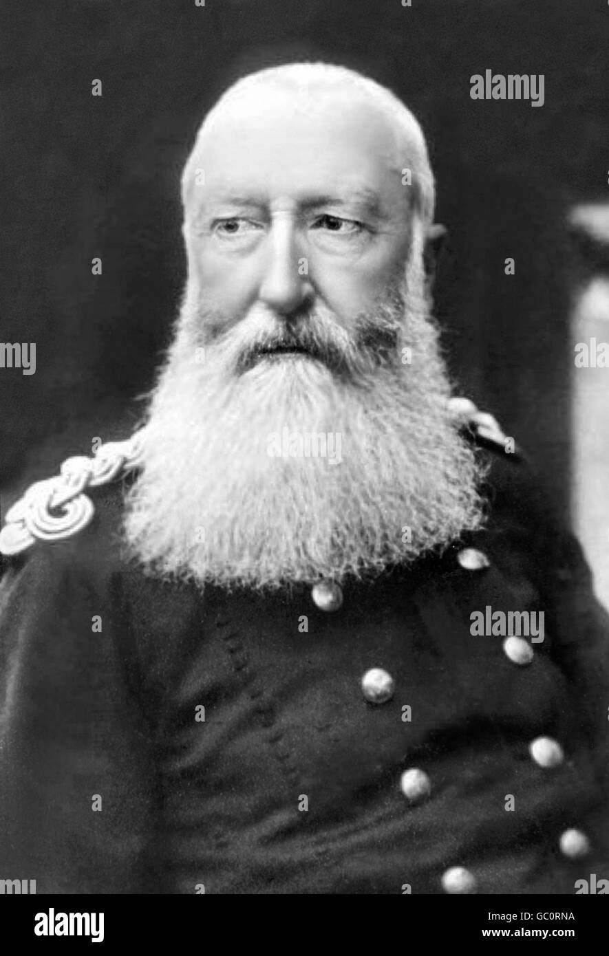König Leopold II von Belgien. Porträt von Leopold II (1835-1909), König von Belgien aus 1865-1909, Foto 1903. Stockfoto