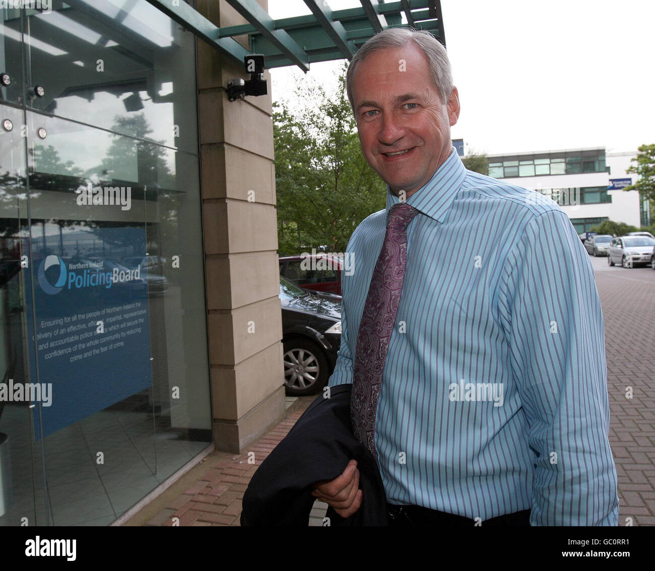 Rennen für NI-Polizei-job Stockfoto