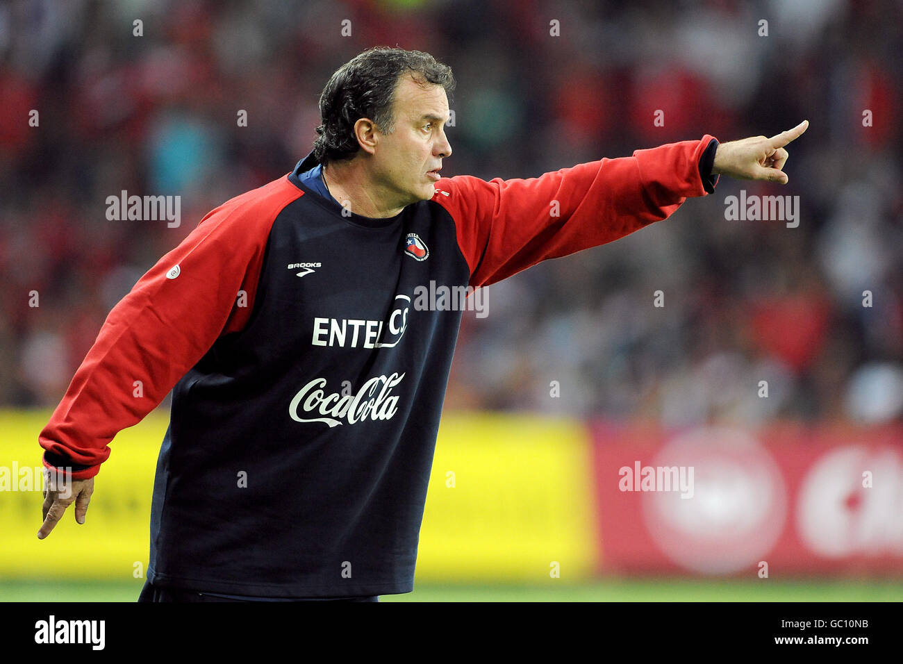 Fußball - internationale Freundschaftsspiele - Dänemark / Chile - Brondby Stadion Stockfoto