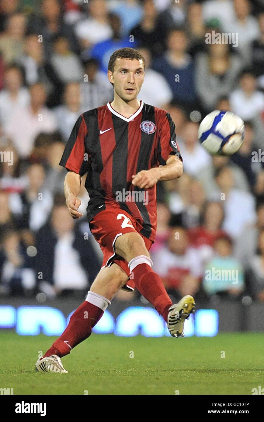 Fußball - UEFA Europa League - Playoff - Hinspiel - Fulham V FC Amkar Perm - Craven Cottage Stockfoto