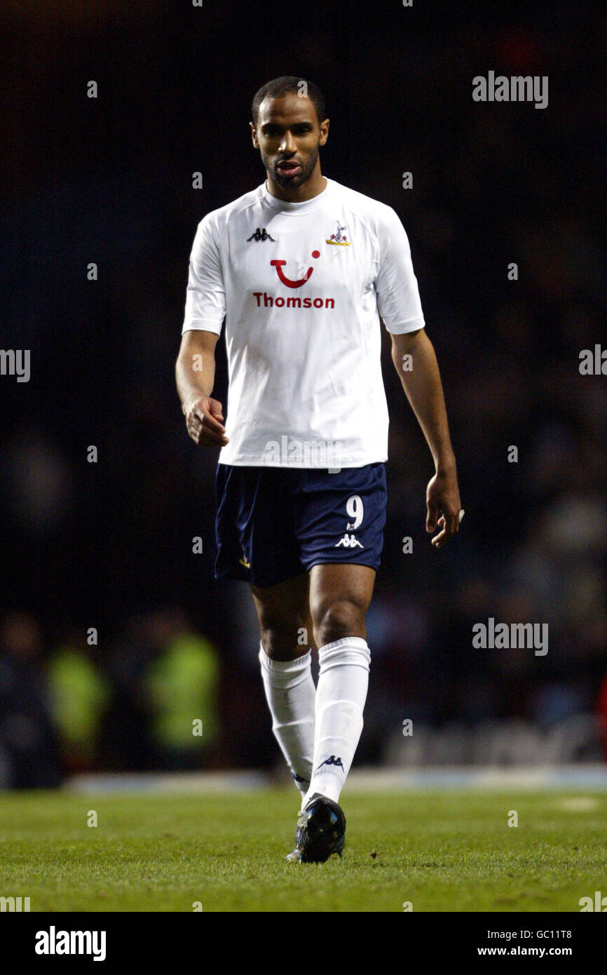 Fußball - FA Barclays Premiership - Aston Villa V Tottenham Hotspur Stockfoto