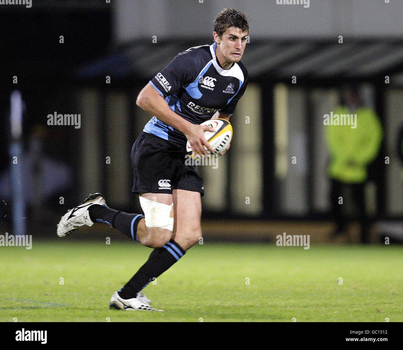 Peter Murchie von Glasgow Warriors während der Friendly in der Firhill Arena, Glasgow Stockfoto