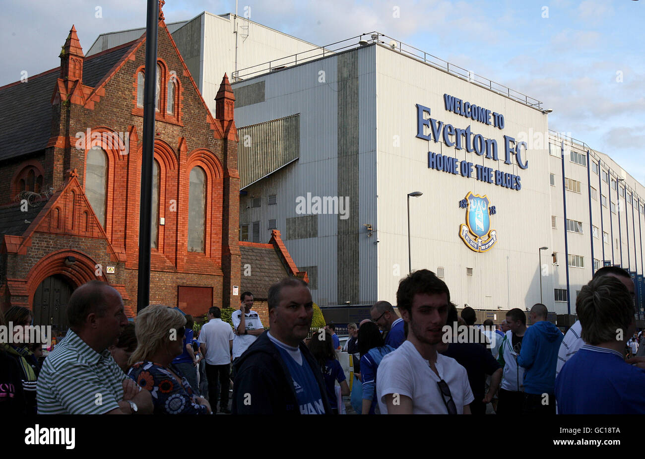 Fußball - Pre Season freundlich - Everton V Malaga - Goodison Park Stockfoto