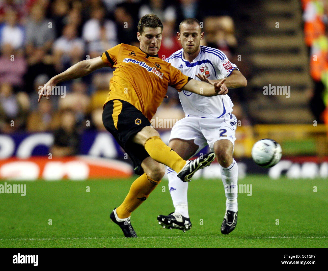 Fußball - Carling Cup - 2. Runde - Wolverhampton Wanderers V Swindon Town - Molineux Stockfoto