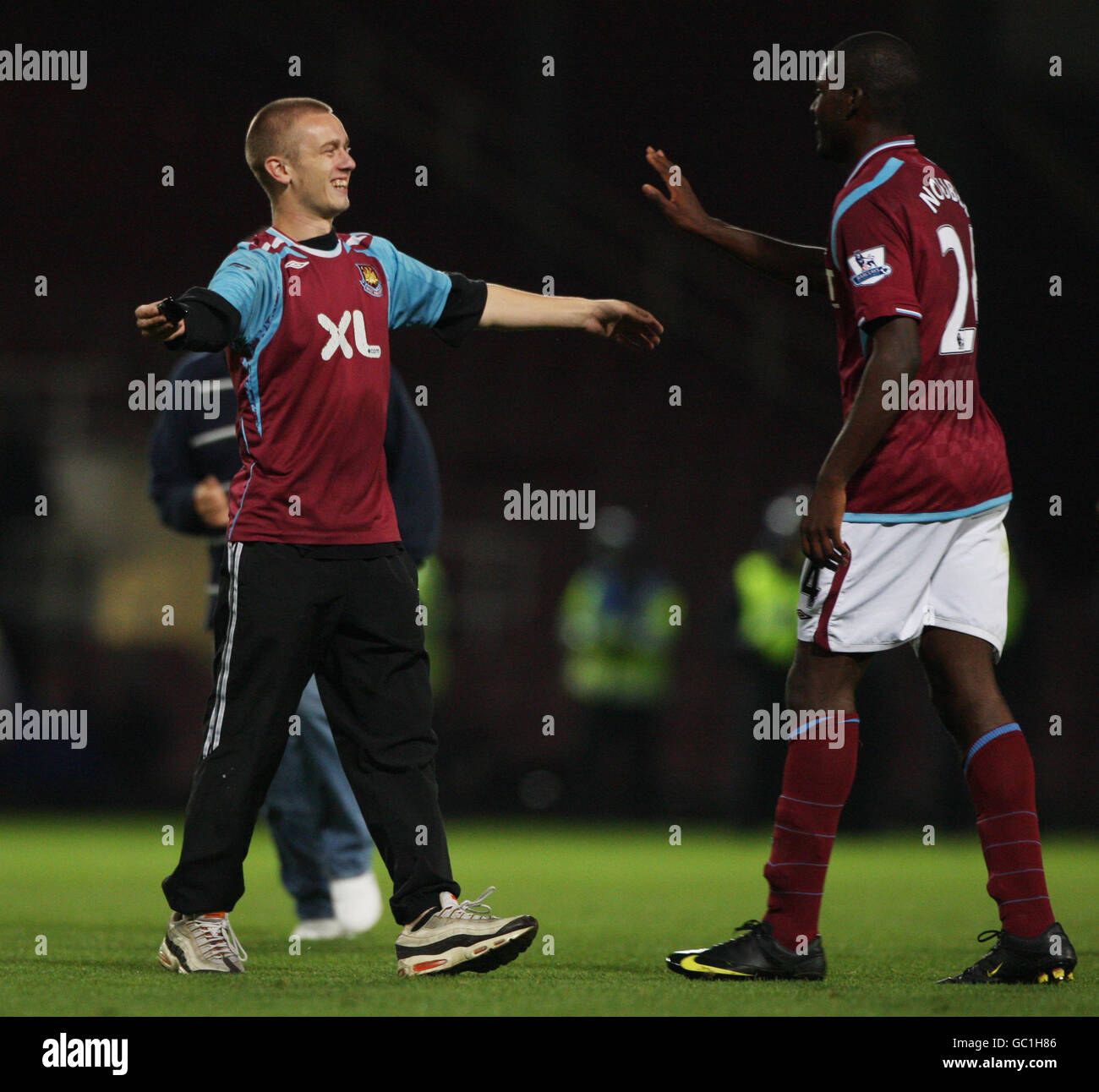 Fußball - Carling Cup - 2. Runde - West Ham United V Millwall - Upton Park Stockfoto