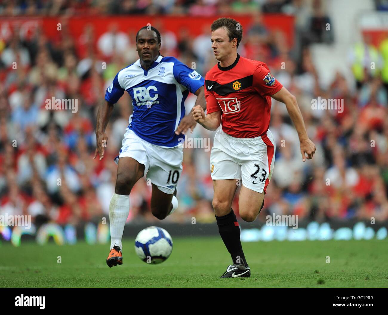 Fußball - Barclays Premier League - Manchester United gegen Birmingham City - Old Trafford Stockfoto