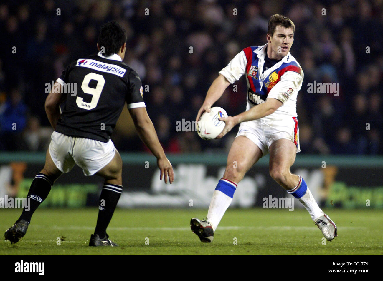 Rugby League Gillette Tri-Nations - Großbritannien V Neuseeland Stockfoto