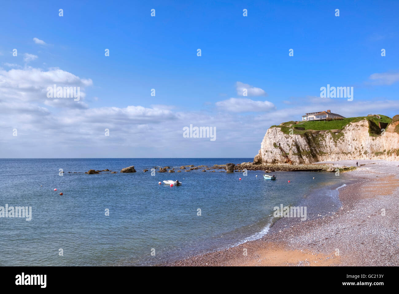 Isle Of Wight, Freshwater Bay, Hampshire, England, UK Stockfoto