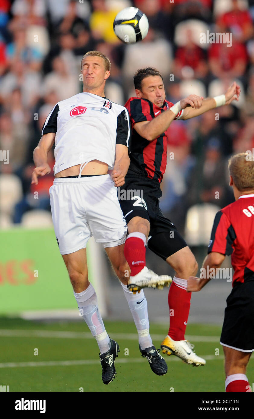 Fußball - UEFA Europa League - Play-Offs - Rückspiel - Amkar Perm V Fulham - Zvezda Stadion Stockfoto