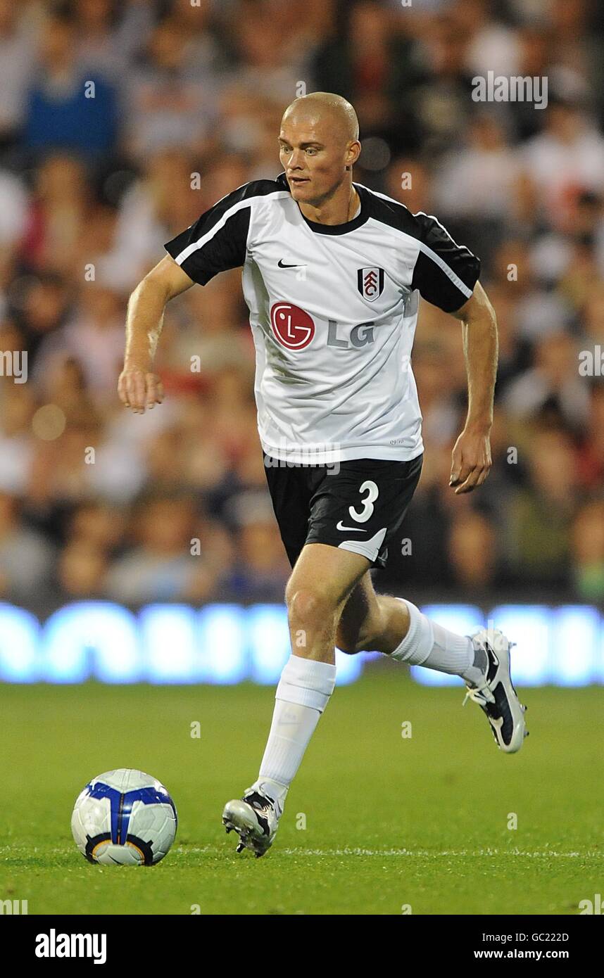 Fußball - UEFA Europa League - Playoff - Hinspiel - Fulham V FC Amkar Perm - Craven Cottage Stockfoto