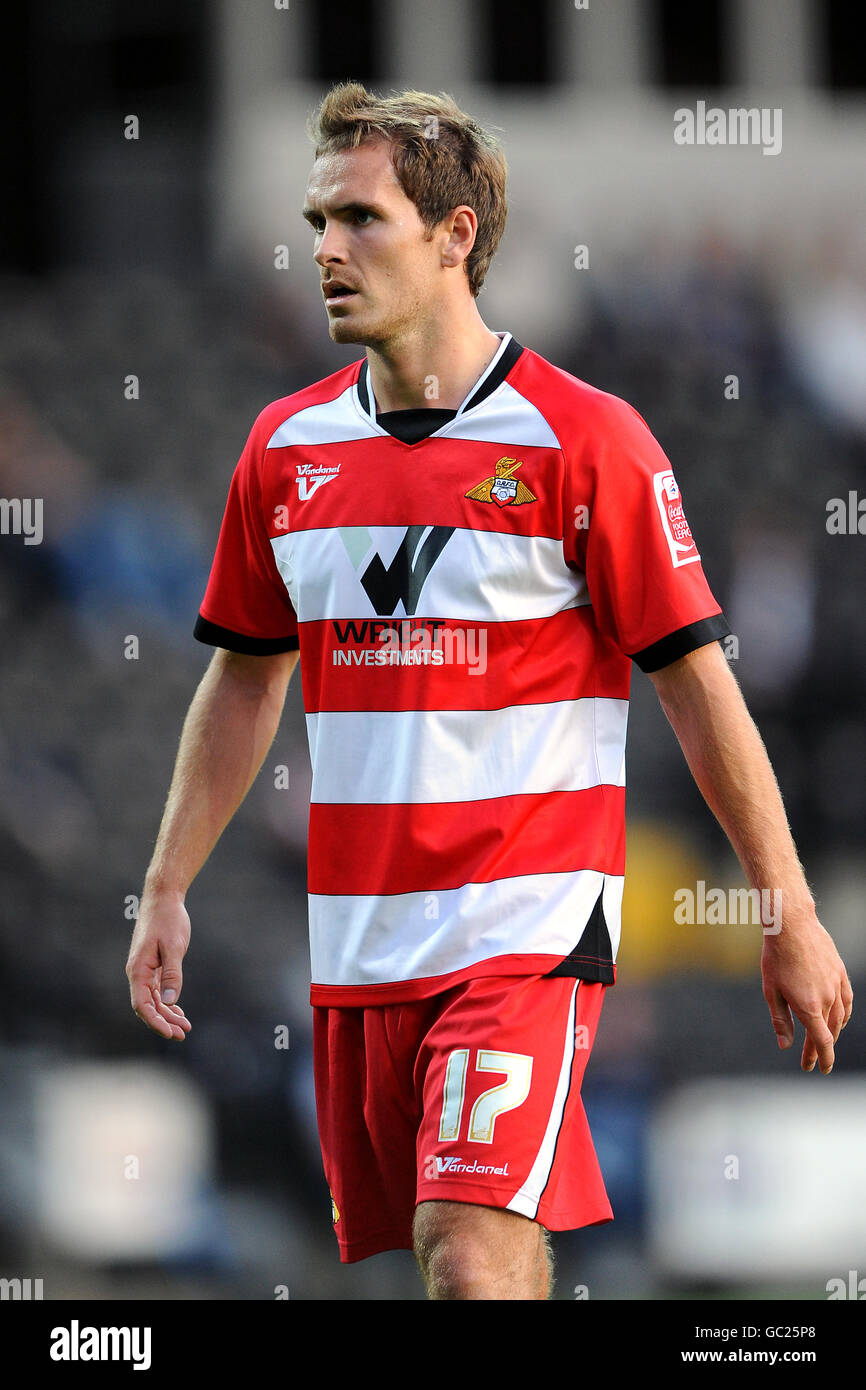 Fußball - Carling Cup - erste Runde - Notts County V Doncaster Rovers - Meadow Lane Stockfoto