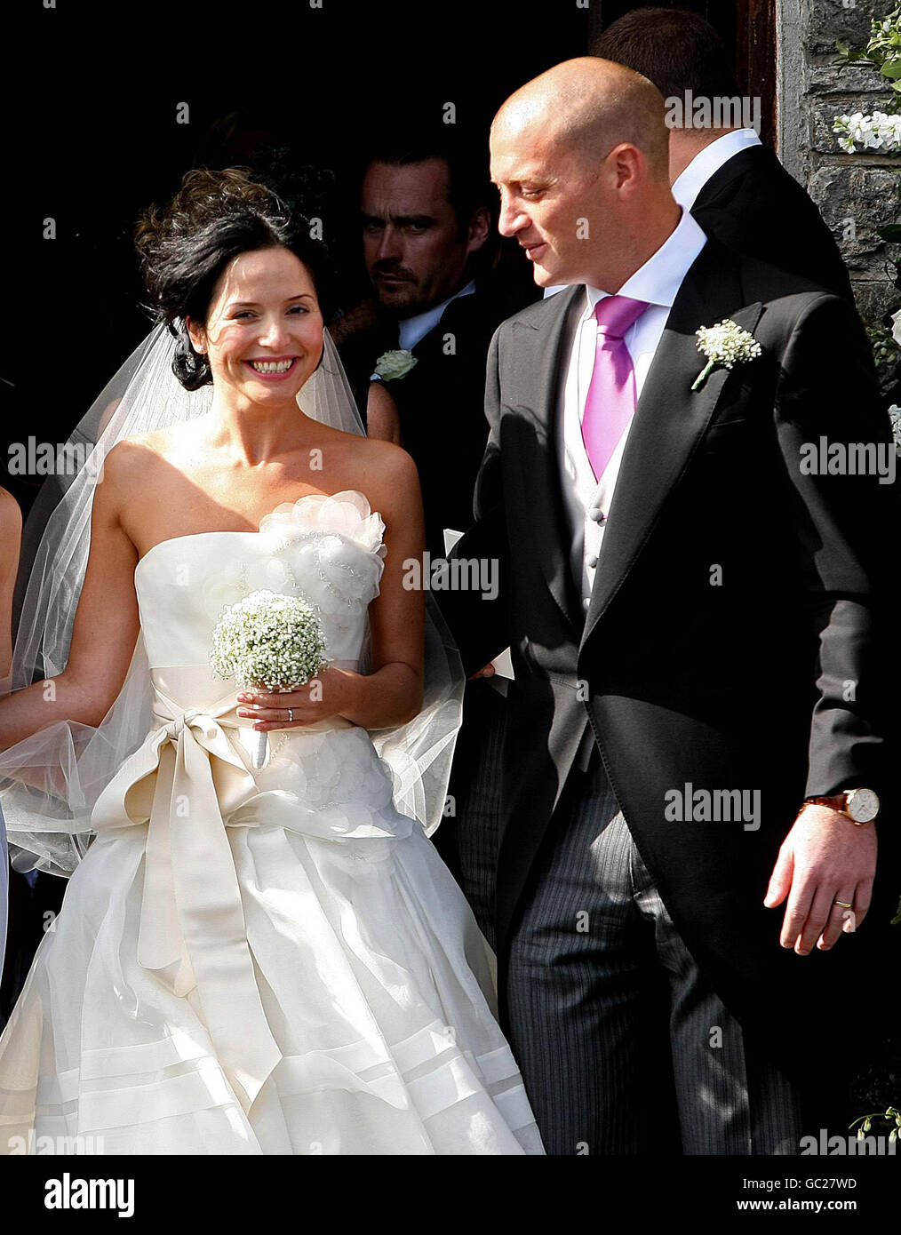 Andrea Corr Hochzeit Stockfoto