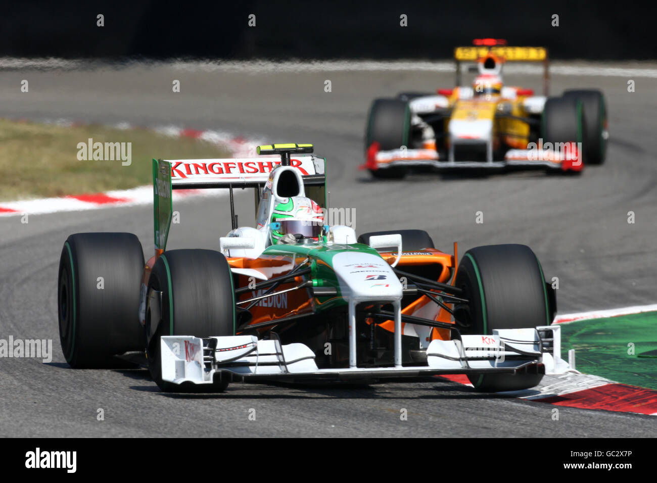 Formel 1 Motorsport - Großer Preis Von Italien - Monza. Vitantonio Liuzzi, Force India Stockfoto