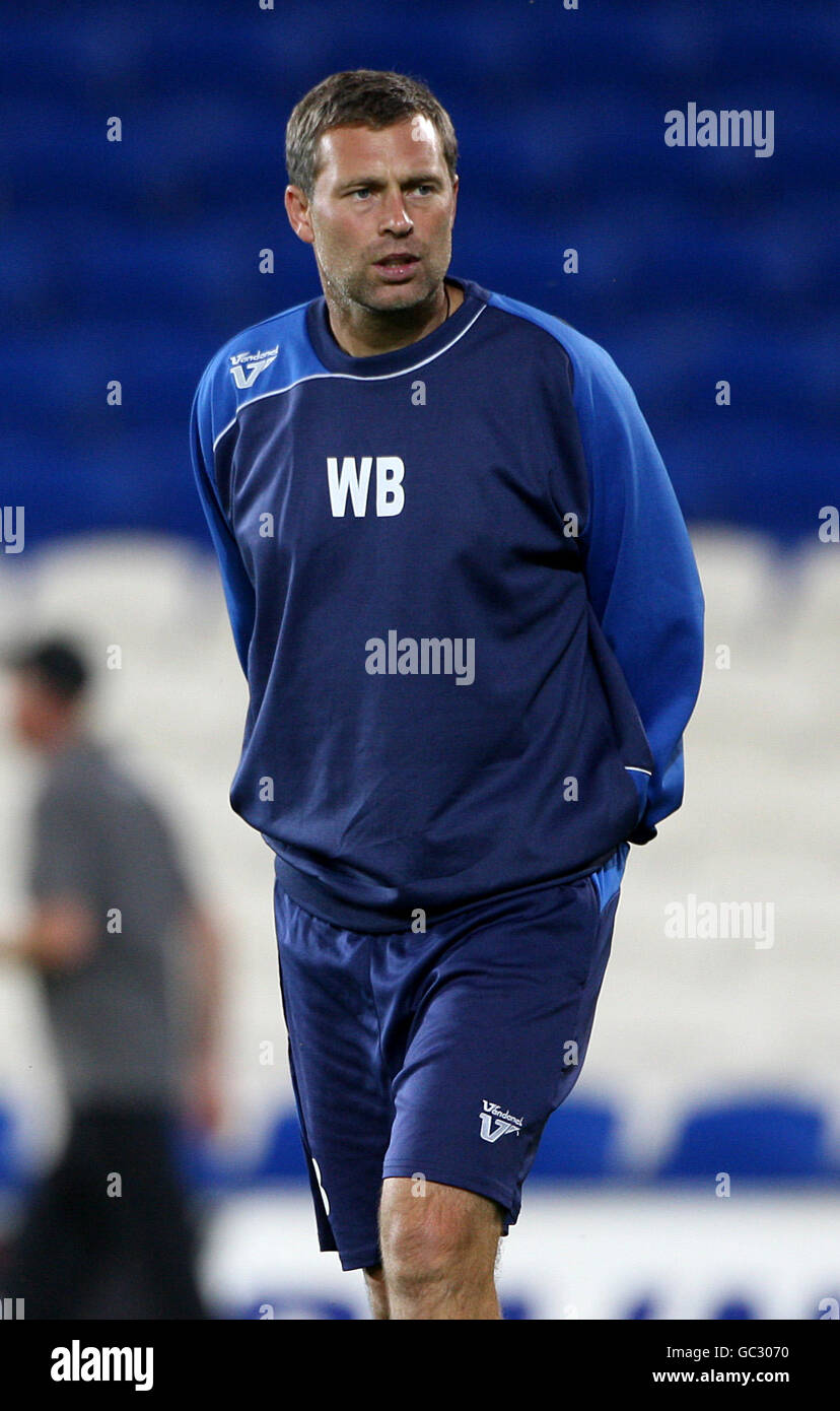 Fußball - Carling Cup - erste Runde - Cardiff City V Dagenham and Redbridge - Cardiff City Stadium Stockfoto