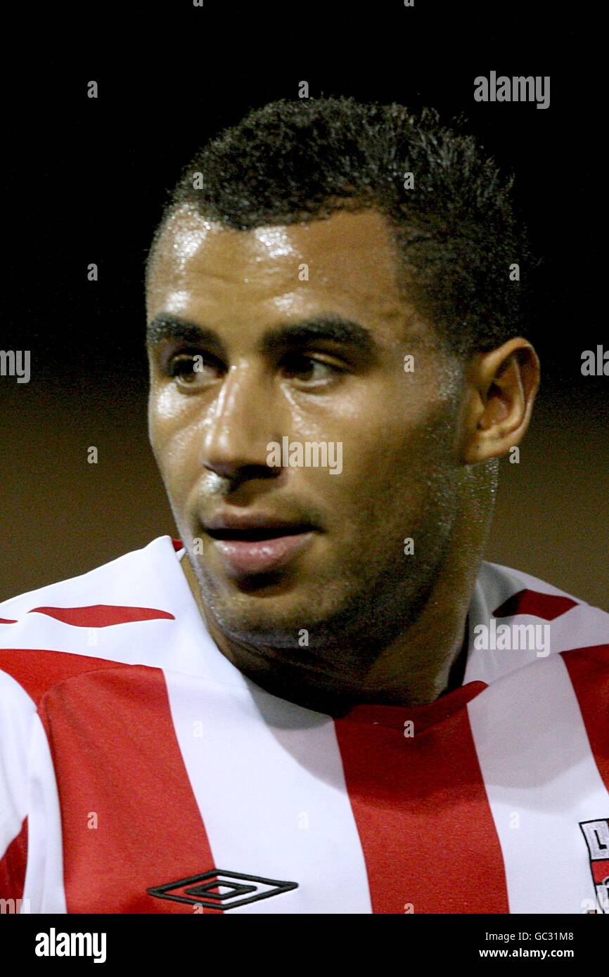 Fußball - Coca-Cola Football League Two - Lincoln City V Notts County - Sincil Bank Stockfoto