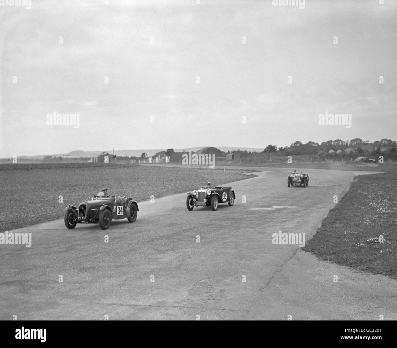 Rennsport - Goodwood Stockfoto