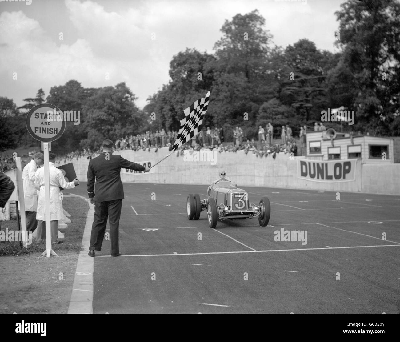 Motorsport - Rennstrecke Kristallpalast Stockfoto