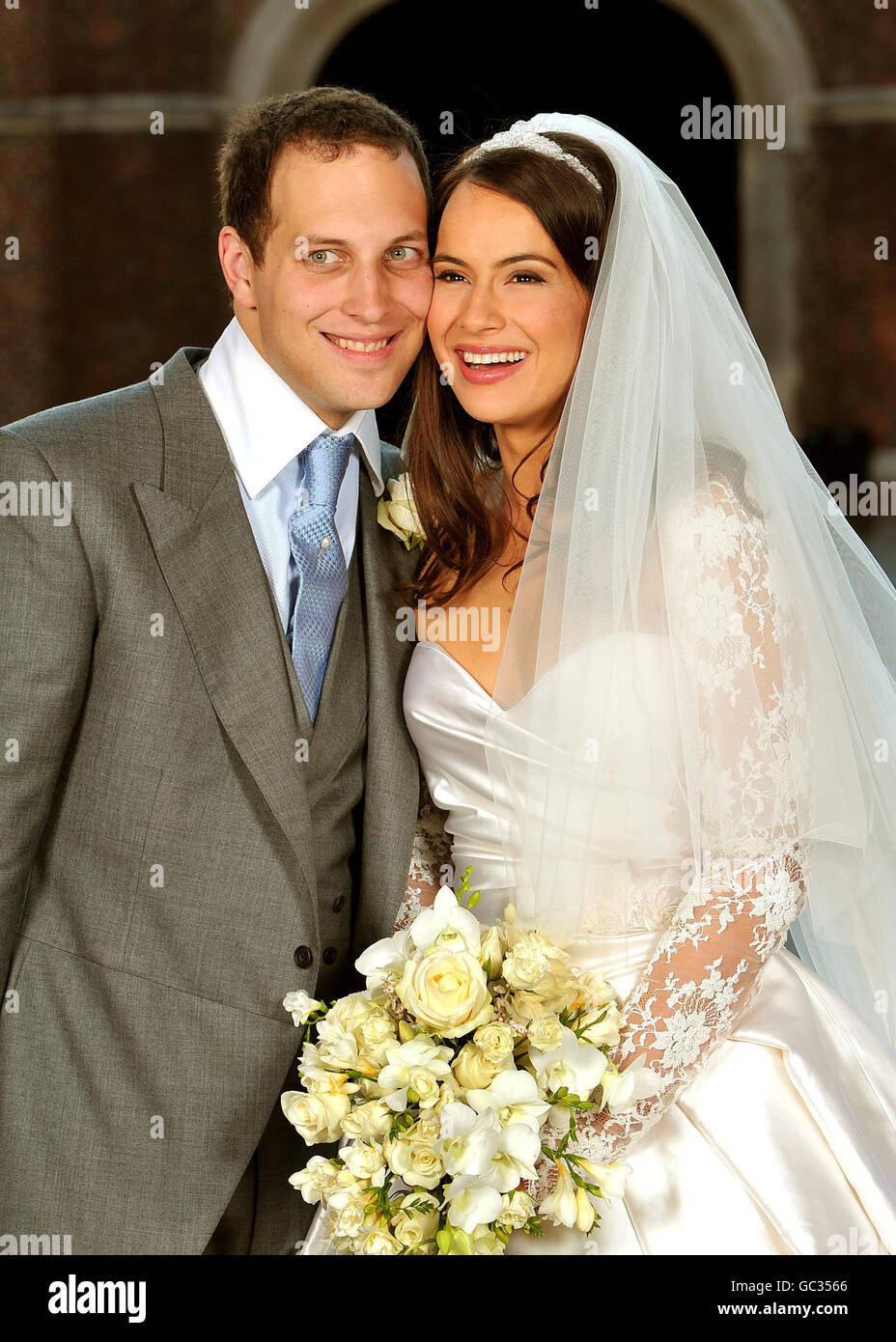 Hochzeit von Herrn Freddie Windsor und Sophie Winkleman Stockfoto