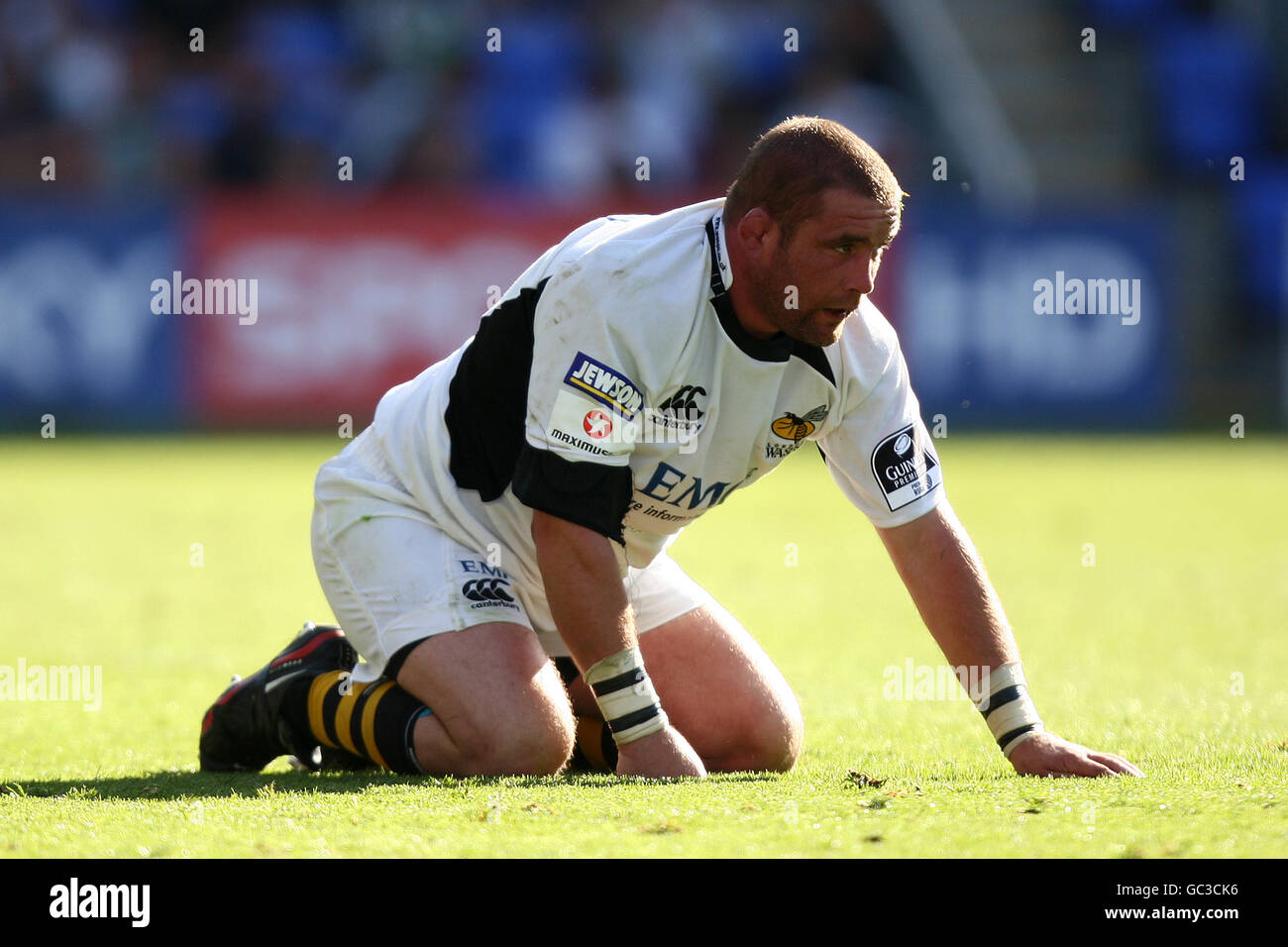 Rugby-Union - Guinness Premiership - London Irish V London Wasps - Madejski-Stadion Stockfoto