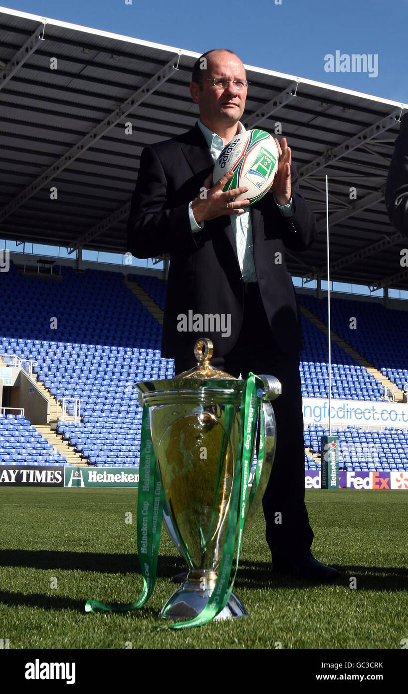 Mark Evans Rugby Rugby Union - Heineken Cup Launch - Madejski Stadium. Harlekine Chief ...